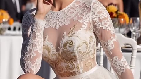 Couture Wedding Look You’ll Obsess Over #highfashion #bridalvibes #couturelook #wedding #elegance