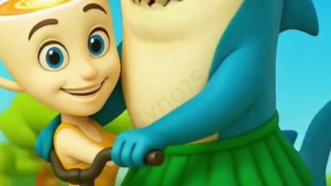 Bicycle Betrayal: Blue Shark Saves Ballerina – Emotional Animation