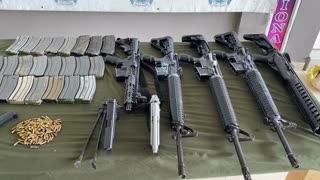 Armas incautadas al Clan del Golfo en Bolívar