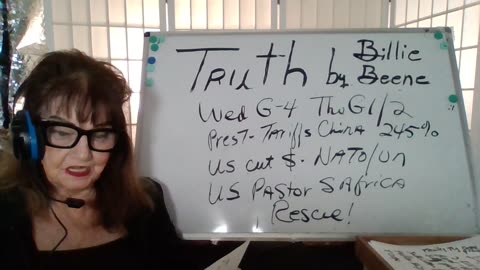 041725 7A(TX) TRUTH BY BILLIE BEENE "FLASH" G2! PRES T-245%! US PASTOR RESCUE! PENTAGON LEAKS!