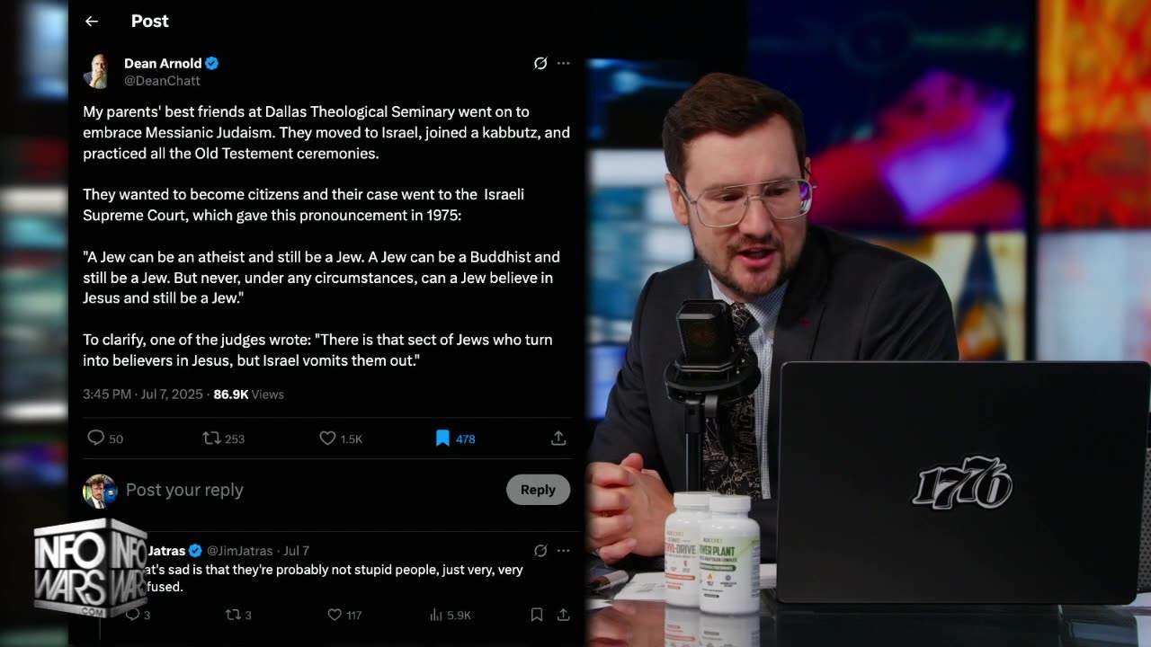 Dean W. Arnold post featured on Infowars