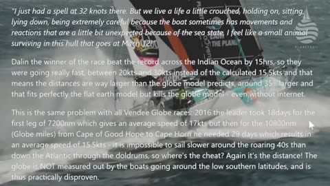 Vendee Globes disproves Globe.