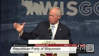 Senator Ron Johnson on Republican Party of Wisconsin Convention 5.17.25