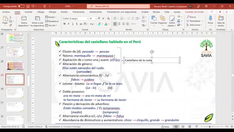 SAVIA REGULAR 2025 | Semana 02 | Lenguaje