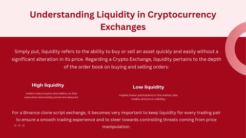 Why Does Liquidity Matter for a Binance Clone Script Exchange