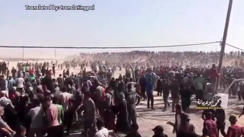 Israel is shooting the starving Palestinians coming to get food aid 27May2025