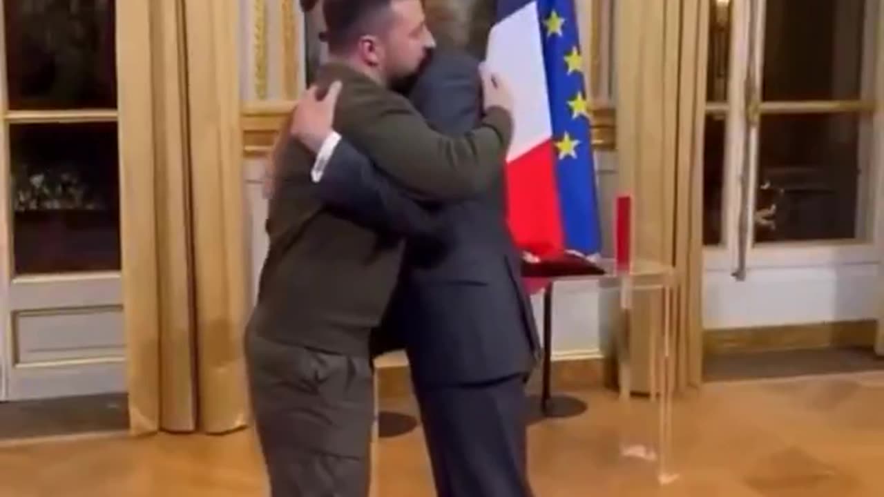 Macron and Zelenskyy’s Dance of the Day