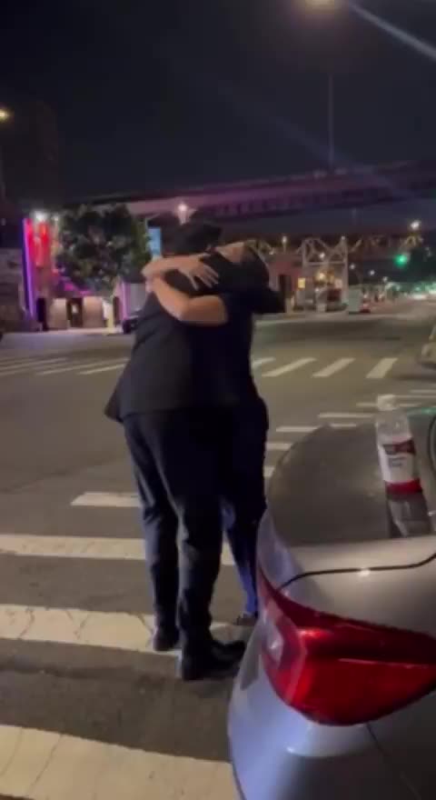 👀 AOC & Zohran Mamdani caught in a socialist snuggle-fest after his NYC