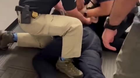 Senator Padilla Handcuffed After Storming Kristi Noem's Press Conference on 6/12/2025
