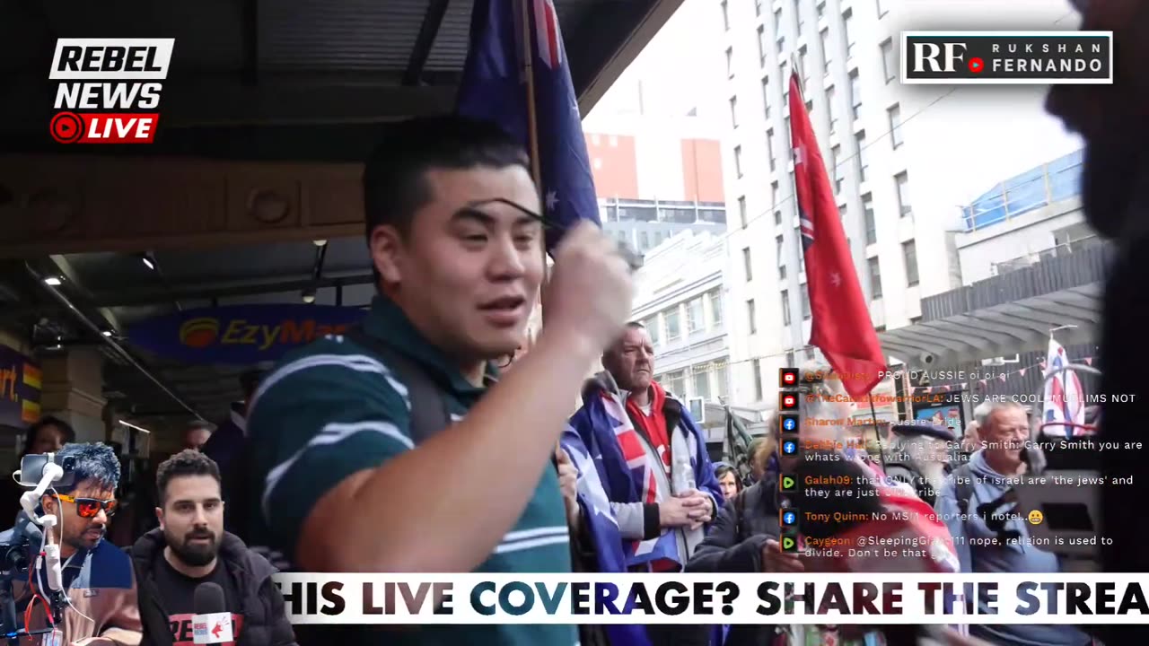 08-March for Australia_Melbourne_31/08/2025_Rebel News Coverage Breakdown