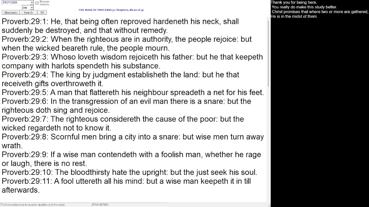 Proverbs 29