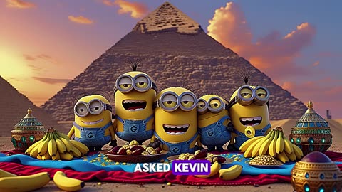 Minions Unleashed: A Pyramid Adventure in Egypt