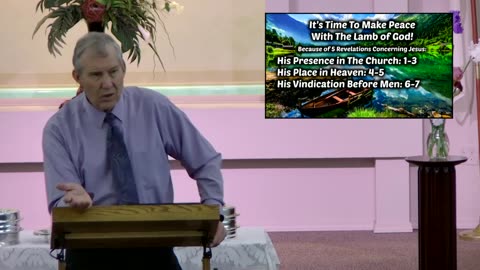 It's Time To Make Peace With The Lamb of God - Message Only
