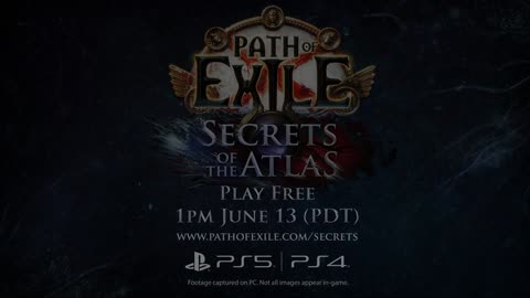 Path of Exile： Secrets of the Atlas - Official Trailer ｜ PS5 & PS4 Games