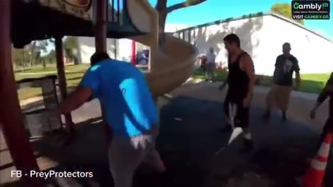 Man Gets JUMPED After Showing Up to Meet a "13-Year-Old" at the Park 😳 Even the Dog Joined In 😭🚨