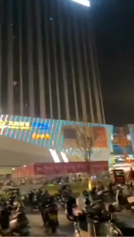 #China- Drones fall out of the sky after an apparent internet outage.