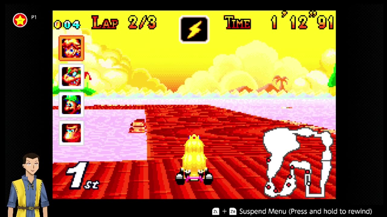 Mario Kart Super Circuit (GBA-SOs) day 6