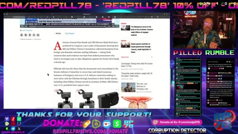 The Clinton Foundation - a Legacy Of Corruption on Red Pill News Live