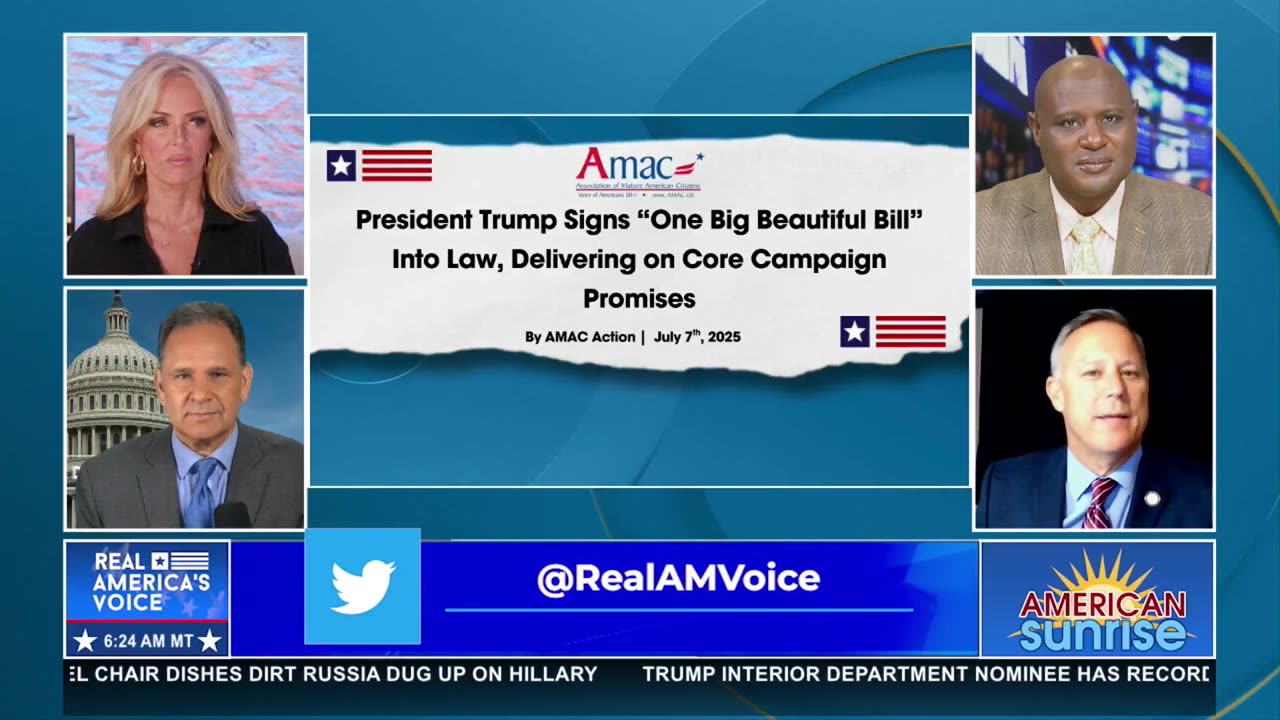 AMAC MEMBERS HELPED PASS THE BUDGET BILL INTO LAW