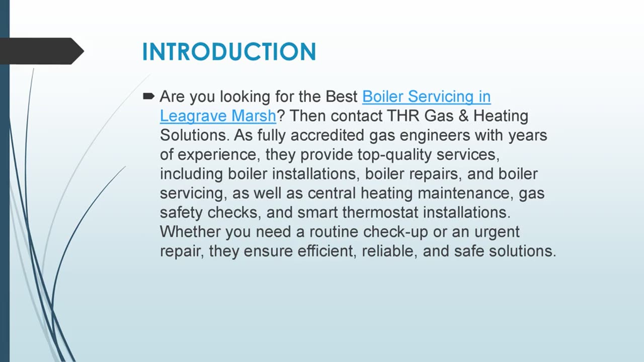 Best Boiler Servicing in Leagrave Marsh
