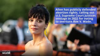 Lily Allen singing “Abortions, I can’t remember exactly how many… I wanna say 5, 4 or 5?