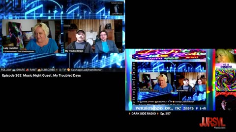Hamilton Art_Mabell_DarthJason_HandyNews Family LIVESTREAM SHOUT OUTS