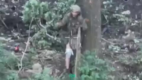 🎥🔫 Ukraine Russia War | Ukrainian FPV Drone Captures Russian Soldier's Capture | RCF