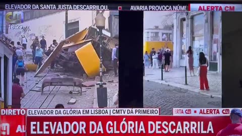 Aksident tragjik në Lisbonë/ Trami del nga shinat tre persona humbin jetën