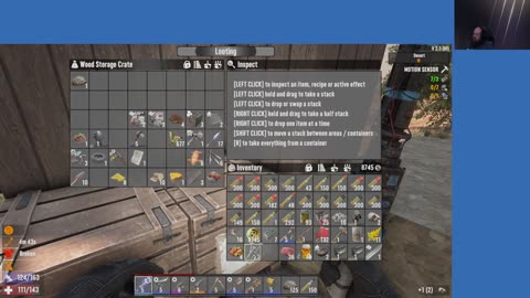 Let's Play some 7 Days to Die lets try and get more Concrete and other things done and go looting