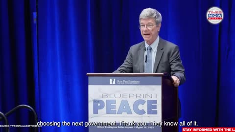 “Trapped _ Afraid”, Jeffrey Sachs Explains Why U.S. Presidents Can’t Make Peace