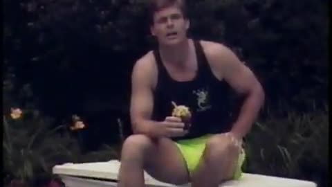 April 25, 1991 - Indianapolis Colts Punter Rohn Stark for Koala Hospitals