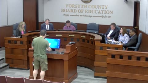 Forsyth County Georgia Board of Education - Jere Krischel - 05/13/2025