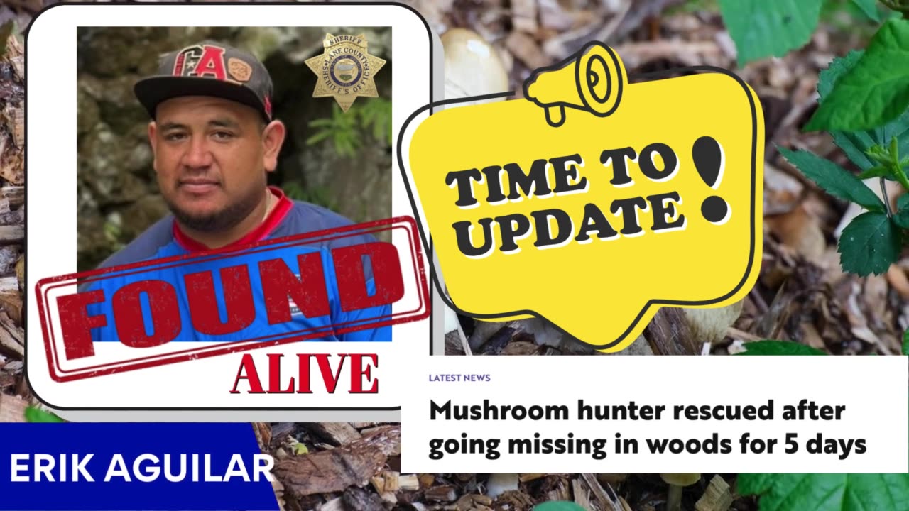 UPDATE ERIK AGUILAR FOUND ALIVE.