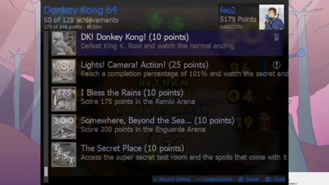 Donkey Kong 64 Retro achievements