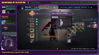 Destiny 2: 6-24-25 Perdition is the Lost Sector. Void Surge.