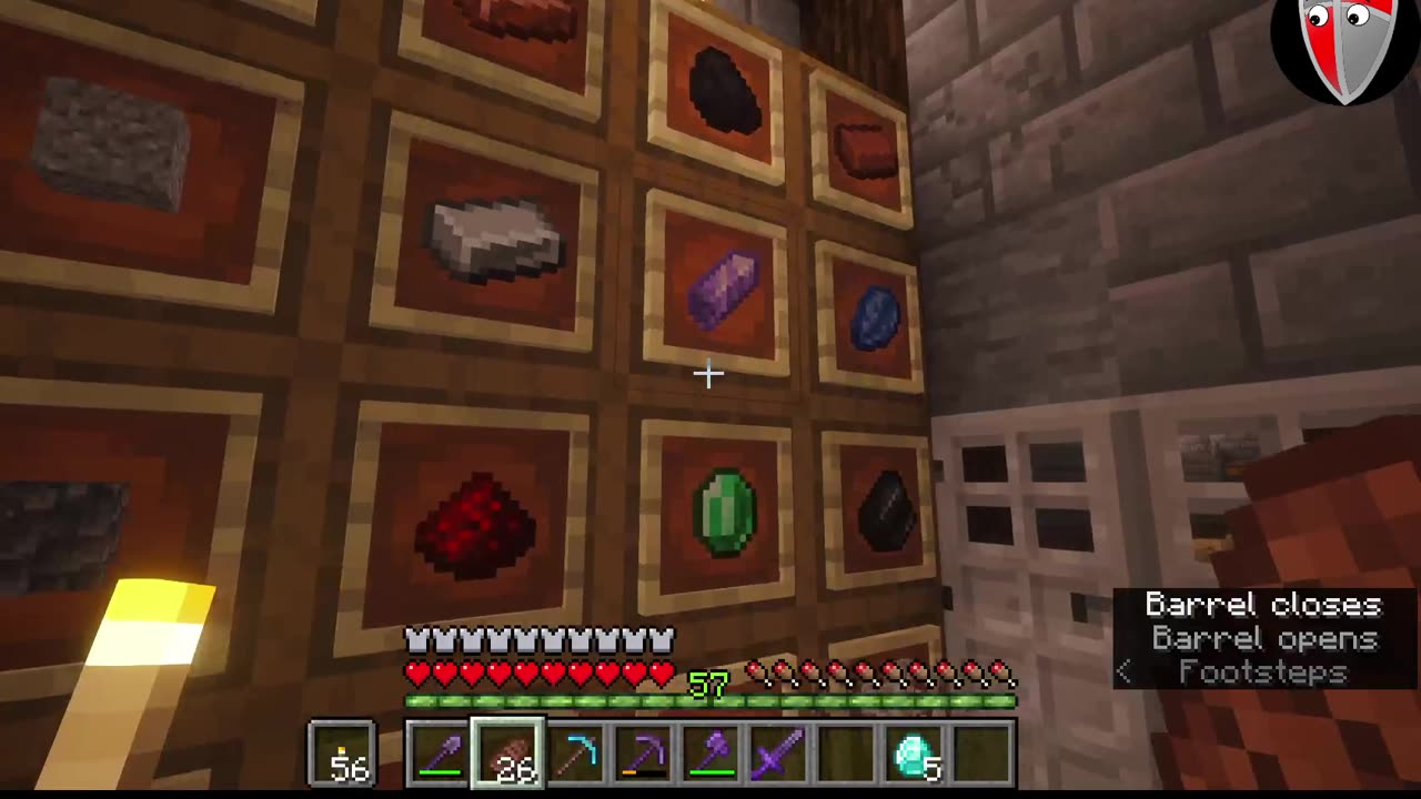 Minecraft Stream 46 - Off-Mic Base building