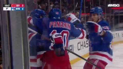 NHL - Artemi Panarin extends his point streak to 10 games and reaches the 30-goal 💪