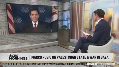SECRETARY OF STATE MARCO RUBIO: “There is no Palestinian State” 