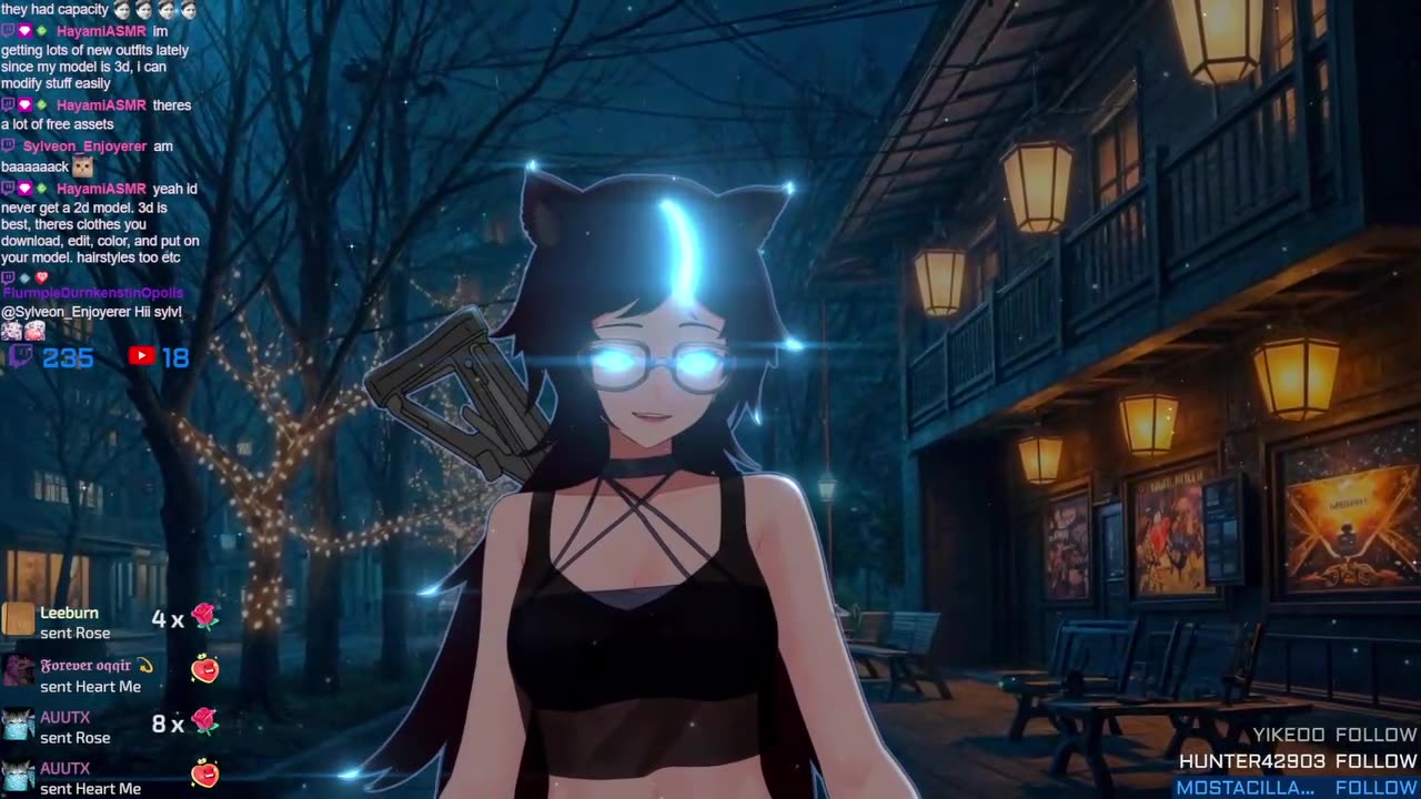 ☁️[ASMR]Relax With Me on a Windy Night🍃[vod archive]