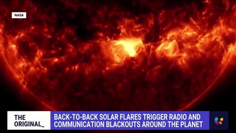 Solar flares trigger radio and communication blackouts across Earth - NBC News