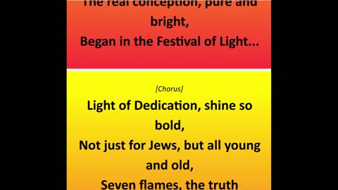 Hanukkah Beginning To End original gospel song lyrics video