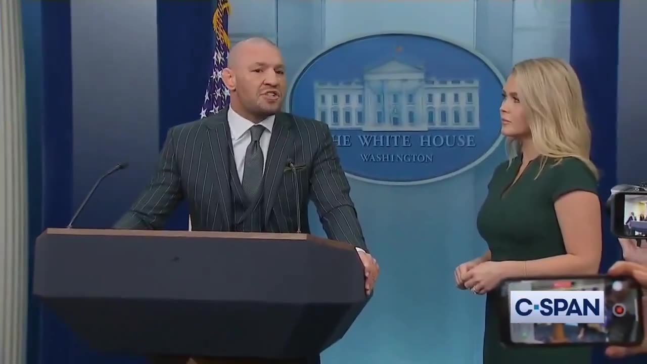 "It's high time America was made aware of what's going on in Ireland." McGregor for President