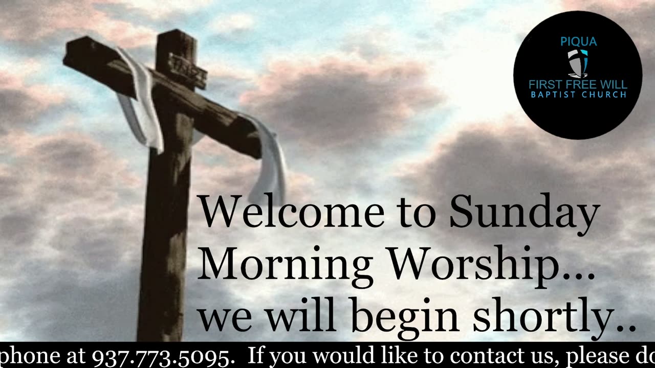 Sunday Morning Worship Service for August 24, 2025.