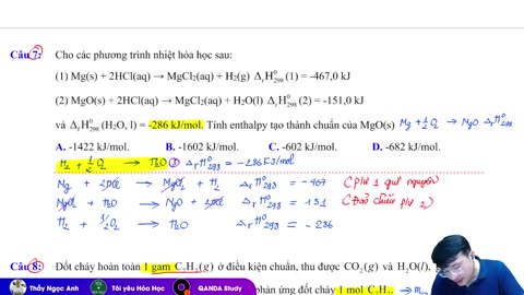 3 PHƯƠNG PHÁP TÍNH BIẾN THIÊN ENTHALPY