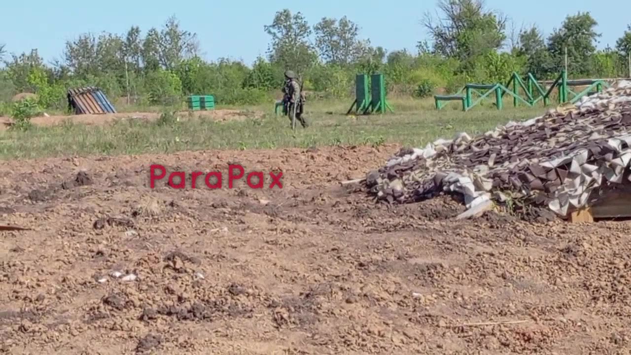 Injured Russian Soldiers Practice Moving Across Terrain with Crutches at Training Ground in Occupied Crimea