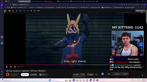 ThatsTheBruh Reaction to My Hero Academia: Vigilantes | Trailer