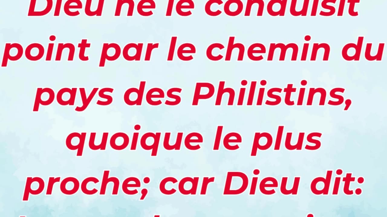 🚶‍♂️ « Dieu guide Israël par un autre chemin » Exode 13:17.#shortvideo #shorts #youtubeshorts #yt