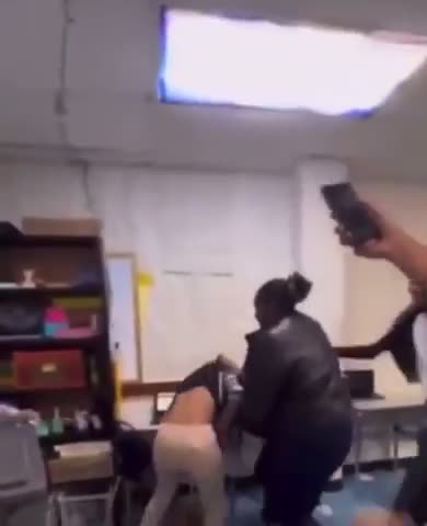 sheboon niglets brawl in classroom