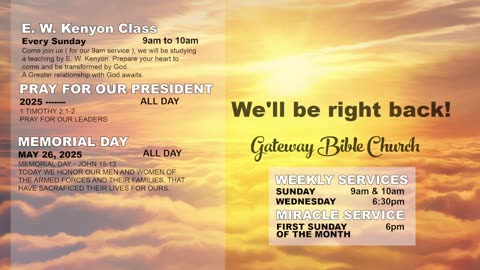 Mothers Day (Pastor Tony Frazee) Gateway Bible Church 10am 2025-05-11