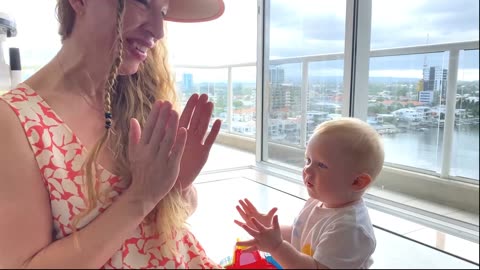 Sweet Toddler Cuddles After Childcare: Celebrating Mother-Child Joy! ||